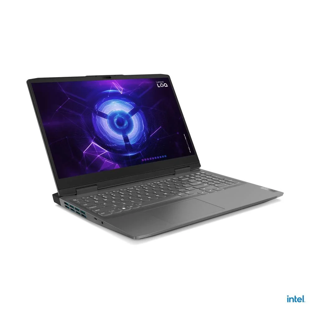 Notebook Gamer Lenovo Loq, Intel Core i5-12450h, 16GB RAM, RTX 2050, SSD 512GB, Tela 15.6" FHD, Linux - 83eus00400