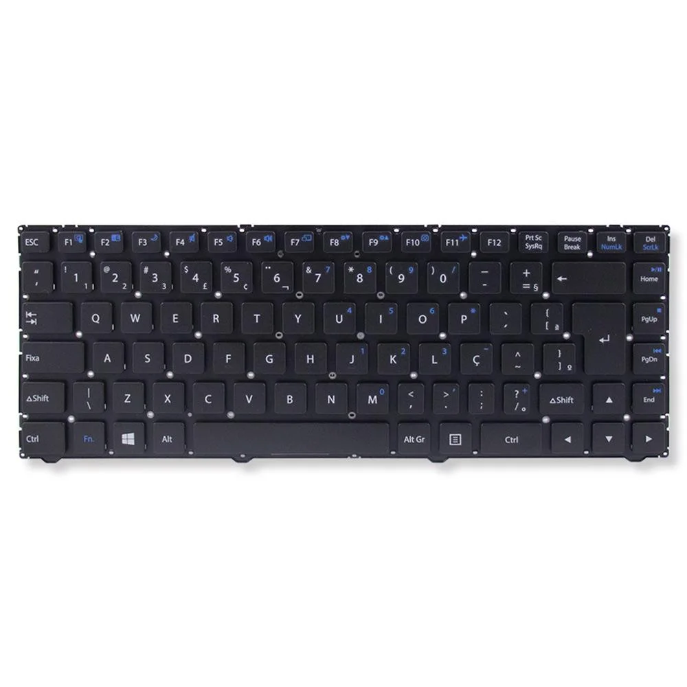 Teclado Para Notebook Positivo Premium Xs3210 Sem Moldura Teclado Para Notebook Positivo Premium Xs3210 Sem Moldura