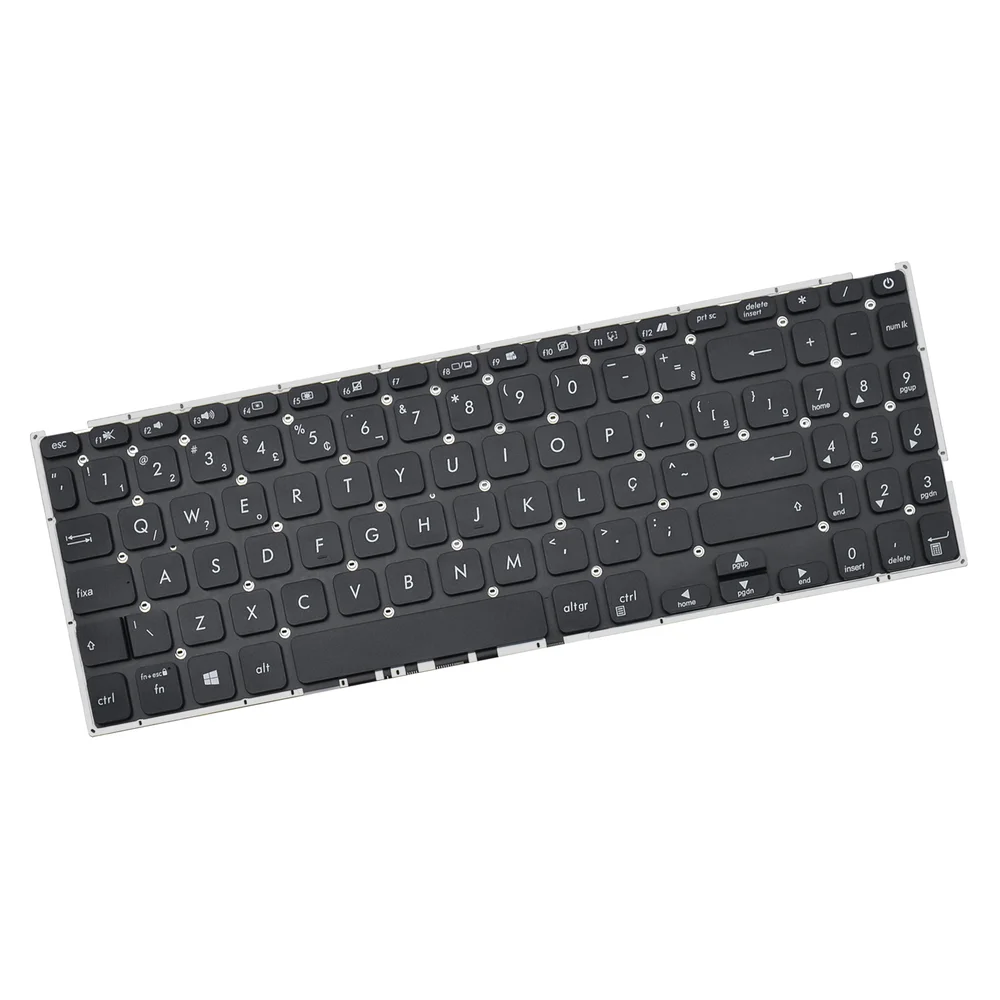Teclado Para Notebook Asus Vivobook X515j Sem Moldura Teclado Para Notebook Asus Vivobook X515j Sem Moldura