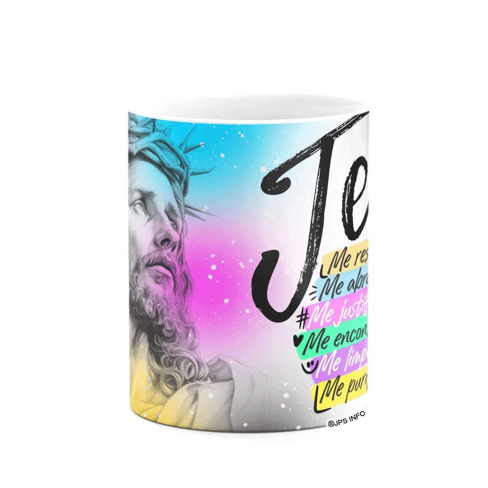 Imagem 2 de 3 do produto Caneca Religiosa - O Que Jesus Fez Por Mim! M2