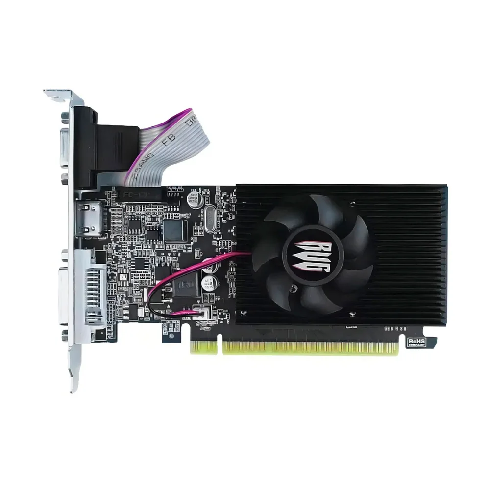 Imagem 4 de 5 do produto Placa De Video 2gb Gt610 Ddr3 64bit Vga/hdmi/dvi Low Profile G-gt610/2g Revenger