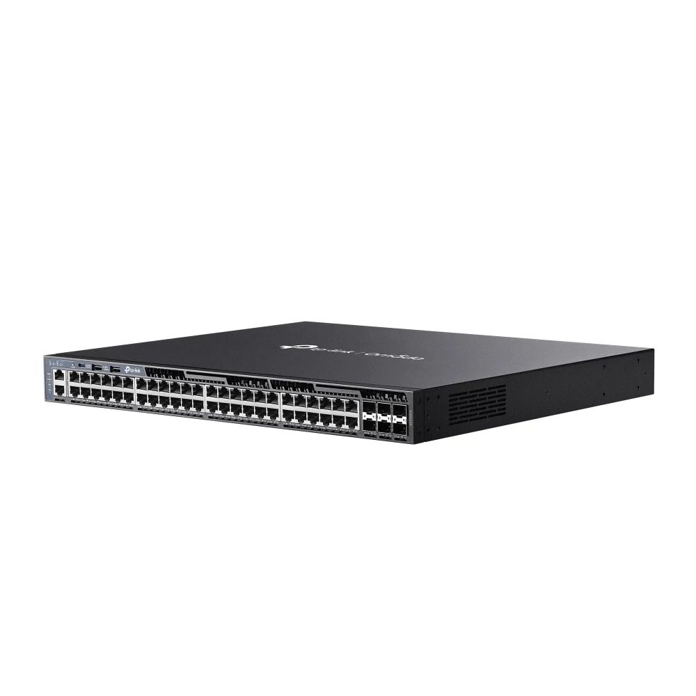 Imagem 4 de 5 do produto Switch Tp-link  10/100/1000Mbps Gigabit 48 Portas, Gerenciável L3, 54 Portas 6 Slots Sfp+ 10gbps - Tl-sg6654x