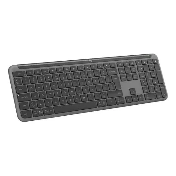 Imagem 5 de 5 do produto Teclado Sem Fio Logitech Signature Slim K950 Com Conexão Bluetooth Ou Receptor Usb Logi Bolt Incluso E Layout Us Intl, Grafite