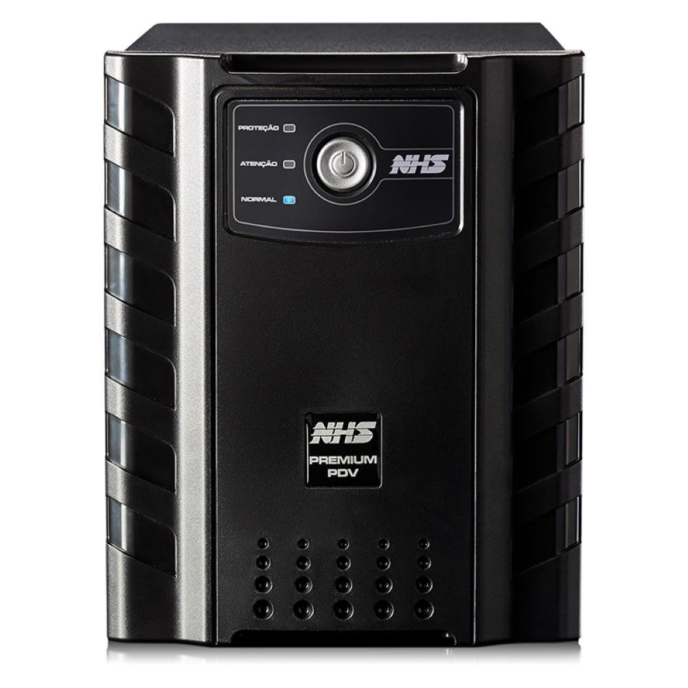 Imagem 2 de 2 do produto Nobreak Nhs Premium Pdv Gii 1400va S E.bivolt S. 120v Ou 220v (jumper Interno) 2x 17ah - 90.c0.014800