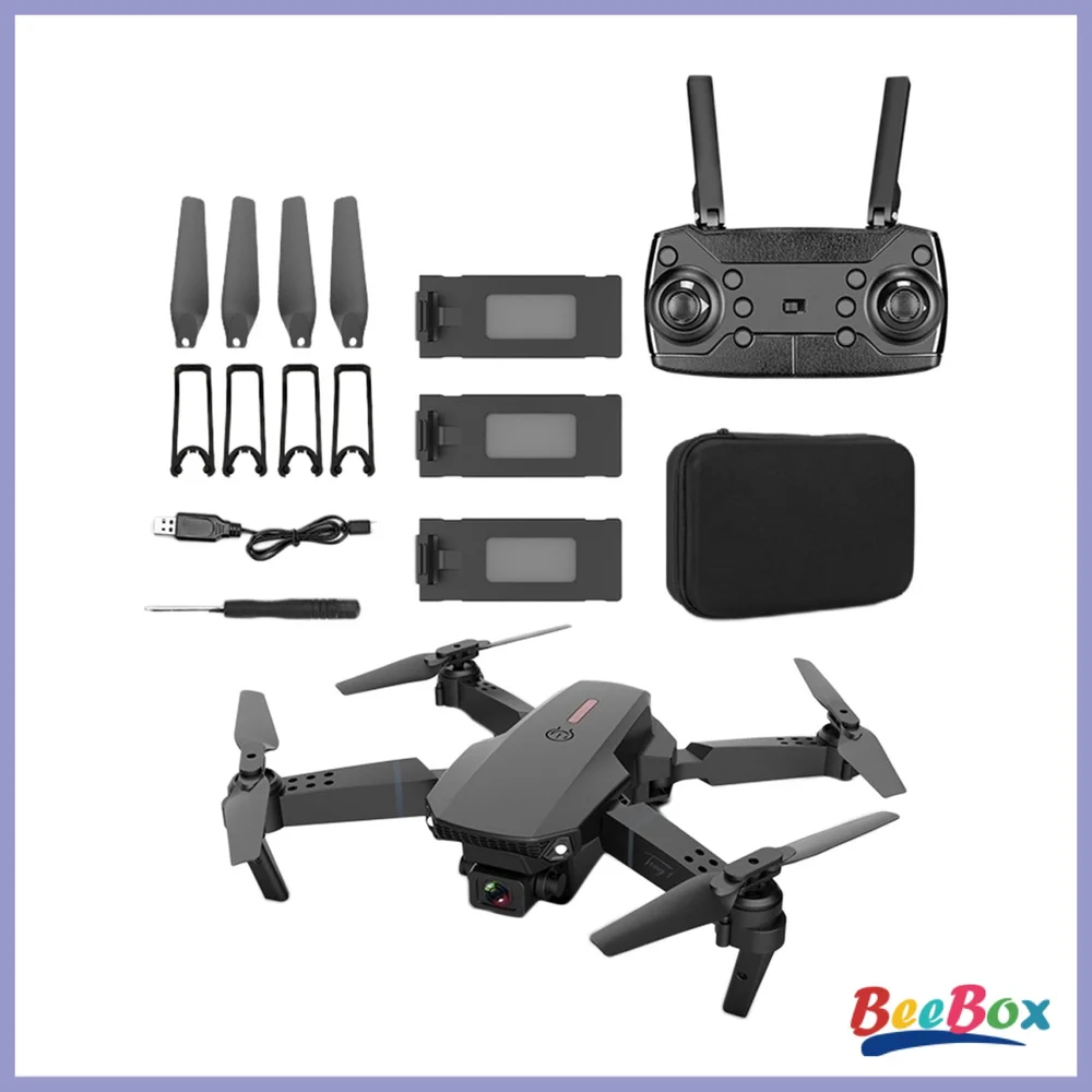 Imagem 4 de 5 do produto Drone Profissional E88 Pro Duas Cameras 4K WiFi 2.4G FPV