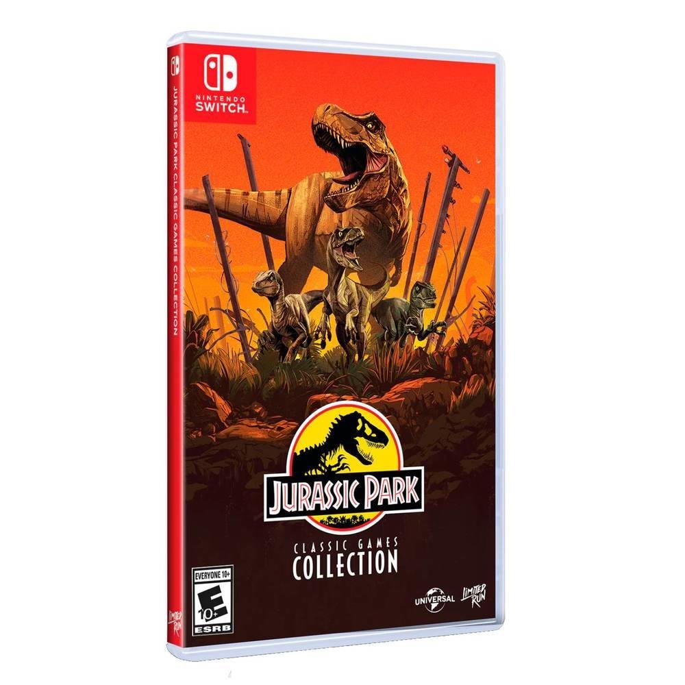 Nintendo Switch Jurassic Park Classic Collection Jurassic Park Classic Games Collection Switch Midia Fisica