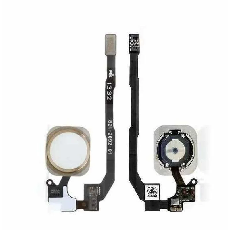 Cabo Flex Do Botão Home Iphone 5s Dourado