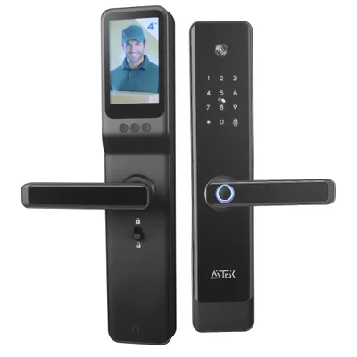 Fechadura Digital Biométrica Casa Inteligente Câmera Senha