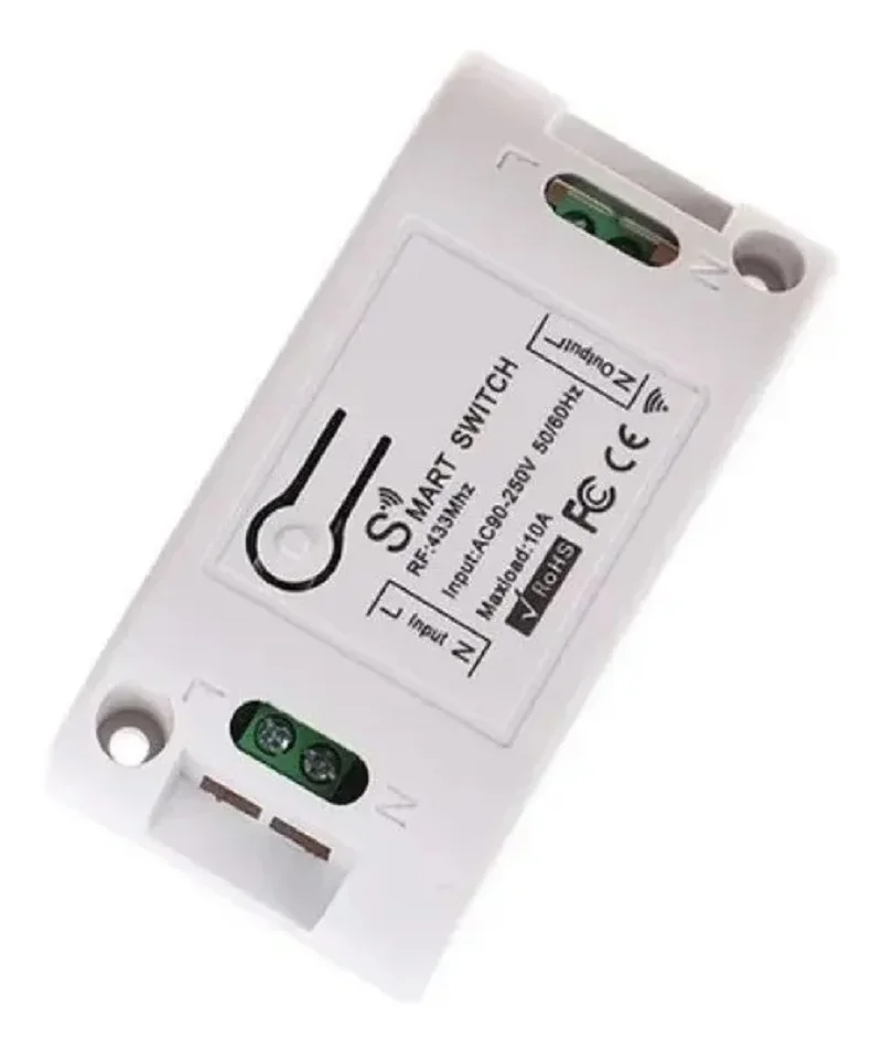 Interruptor Wi-fi Sonoff Rf 433mhz E Por Controle Remoto