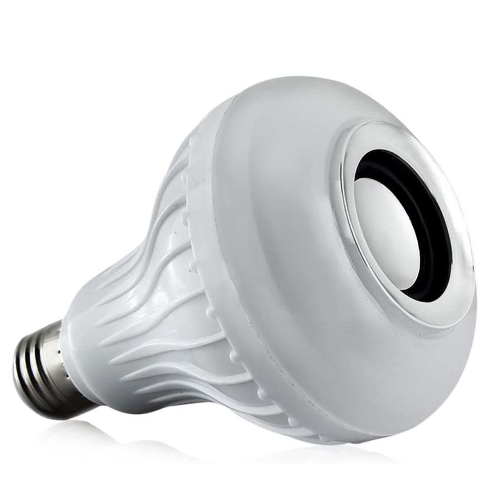 Música Sem Fio Bluetooth E27 LED Lâmpada Tocando Alto-falante Lâmpada Luz Com Controle Remoto