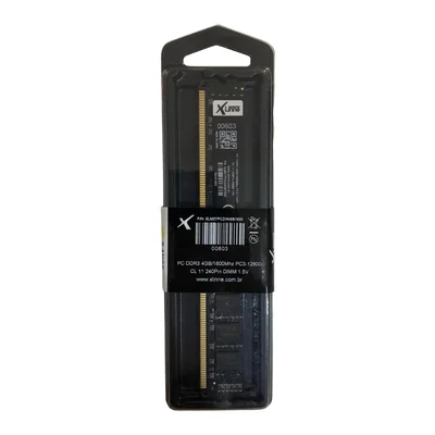 Memória Ram Ddr3 4Gb 1600Mhz Cl11 1.5V Box XLinne