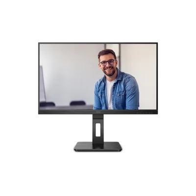 Monitor AOC 27" LED IPS, 75Hz, HDMI, VGA, Base Ajustável - 27p2q