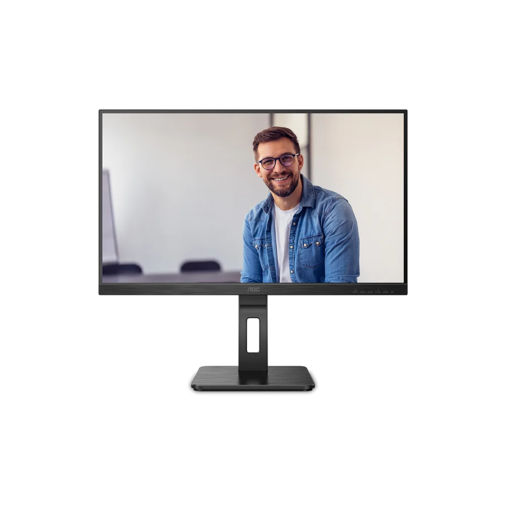 Monitor AOC 27" LED IPS, 75Hz, HDMI, VGA, Base Ajustável - 27p2q Monitor AOC 27" LED IPS, 75Hz, HDMI, VGA, Base Ajustável - 27p2q