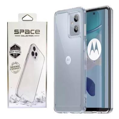 Capa Capinha Space Hybrid Clear Anti-impacto P/ Motorola Moto G54