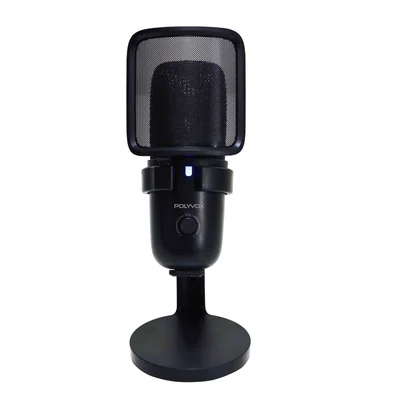 Microfone Xp-500 Polyvox Usb Estudio Gravação Profissional