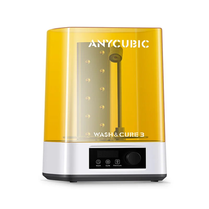 Imagem 2 de 5 do produto Wash And Curing Anycubic 3 - Ws3b0wh-y-o