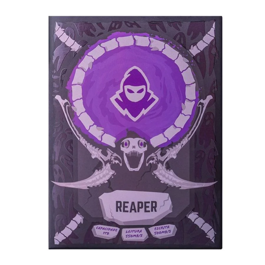 SSD Mancer Reaper C, 1TB, 2.5, Sata Iii 6gb/s, Leitura 480mb/s, Gravação 450mb/s, Mcr-rprc-1TB SSD Mancer Reaper C, 1TB, 2.5, Sata Iii 6gb/s, Leitura 480mb/s, Gravação 450mb/s, Mcr-rprc-1TB