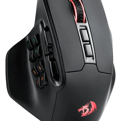 Mouse Gamer Sem Fio Redragon M811RGB-pro Aatrox Wireless Mmo