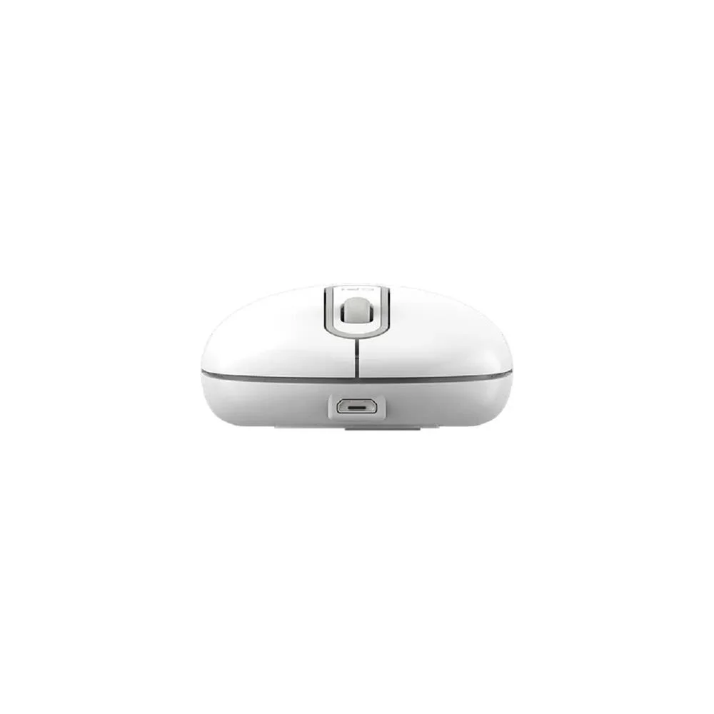 Imagem 2 de 5 do produto Mouse Sem Fio Lecoo Ws207wh, Recarregável, Branco