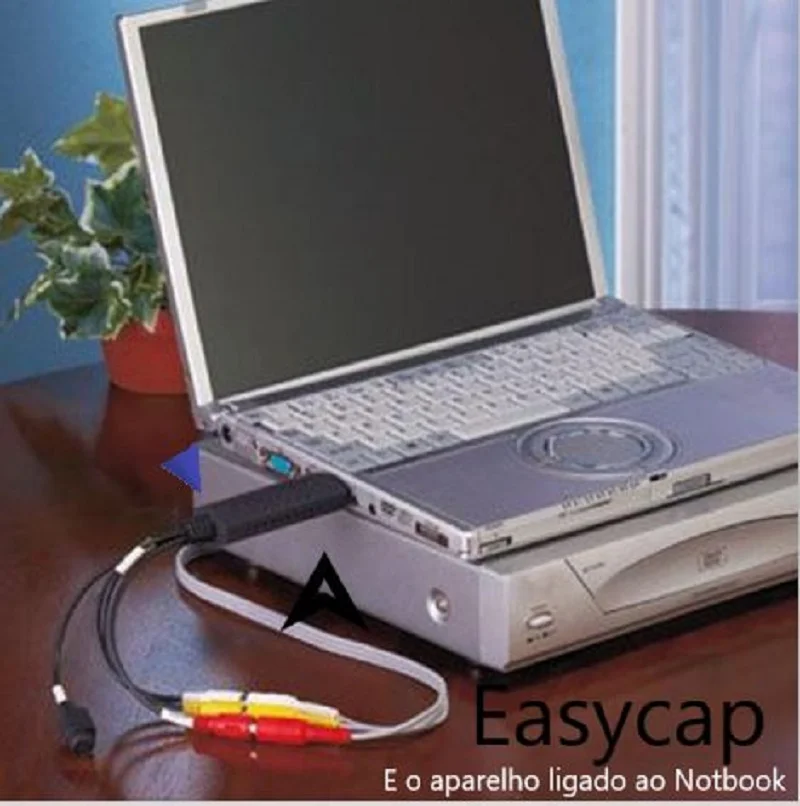 Imagem 3 de 4 do produto Placa De Captura Usb Easycap De  Vhs Vhs Vcr Tv Para  Digital