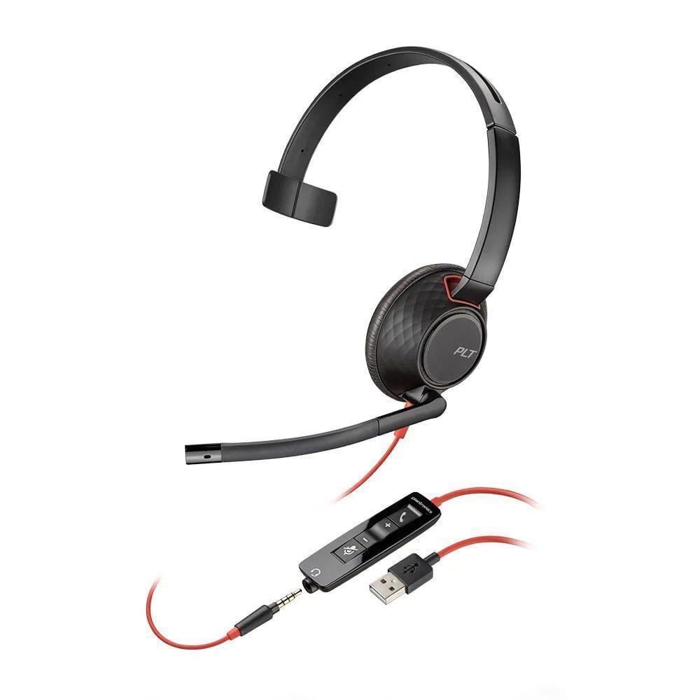 Imagem 2 de 5 do produto Headset Usb-a Blackwire C5210 Plantronics Poly