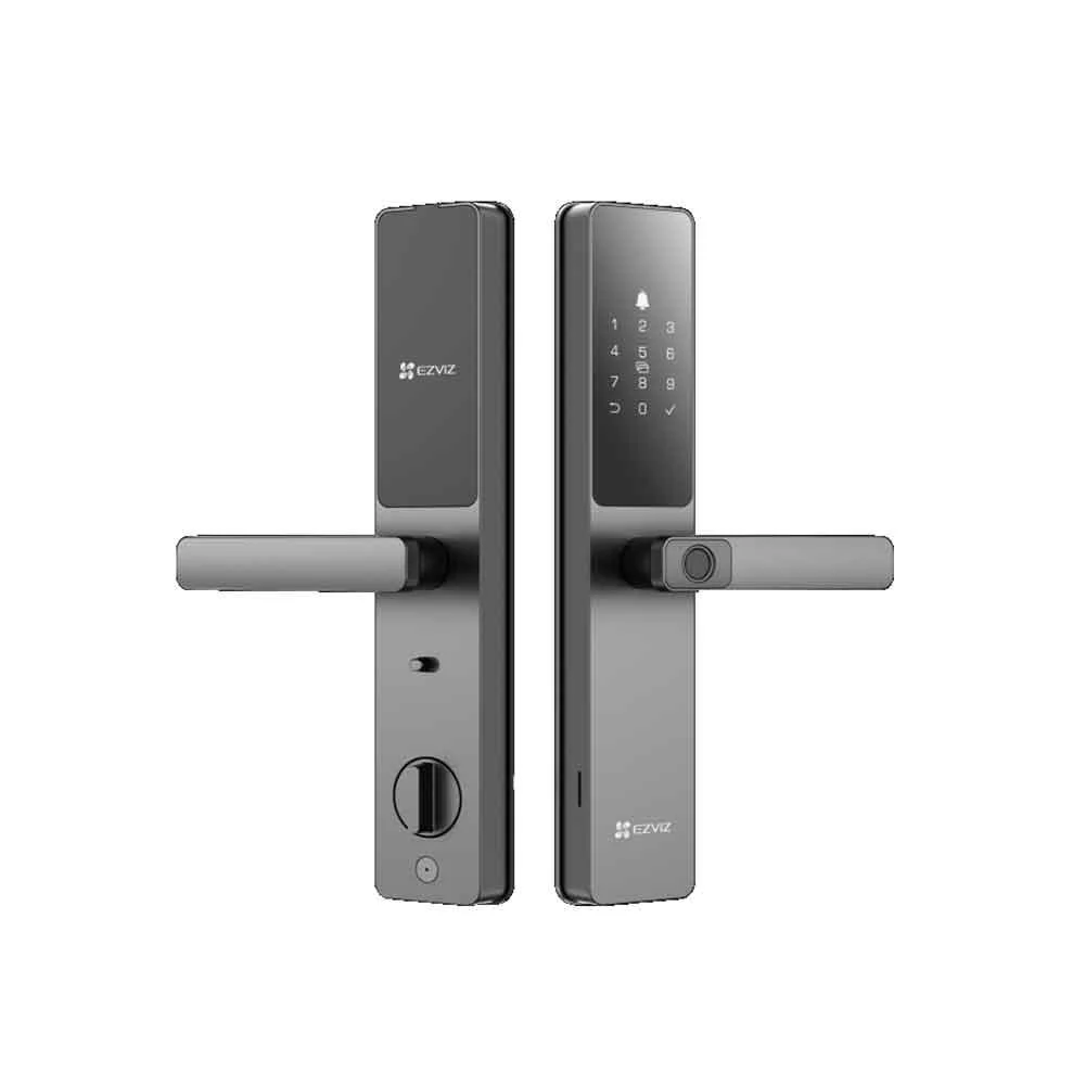 Fechadura Inteligente Com Impressão Digital Ezviz Dl05 - Cs-dl05
