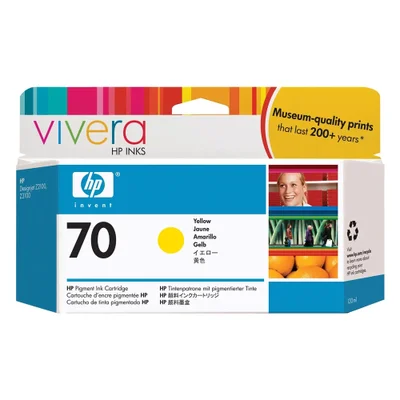 Cartucho de Tinta Hp 70 C9454a Amarelo