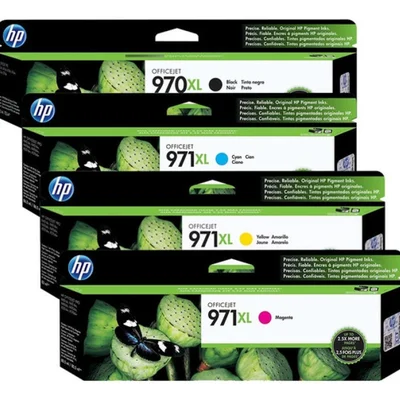 Cartucho de Tinta Hp 970xl Preto 971xl Color Original X451 X476