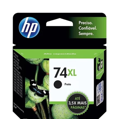 Cartucho de Tinta Hp 74xl Cb336wb D4260 Cb336wl - Preto