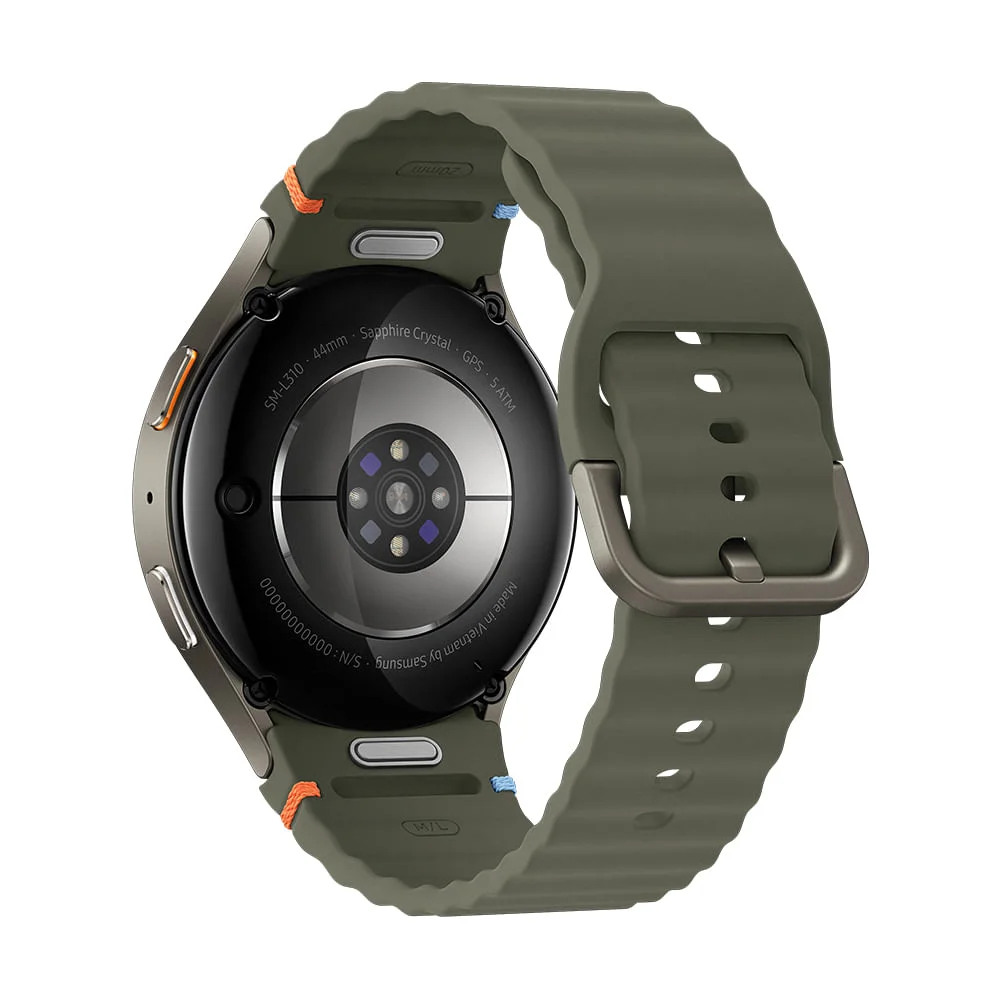Samsung Galaxy Watch7 Smartwatch 44mm Bluetooth, Galaxy Ai, Tela Em Cristal De Safira Verde 6
