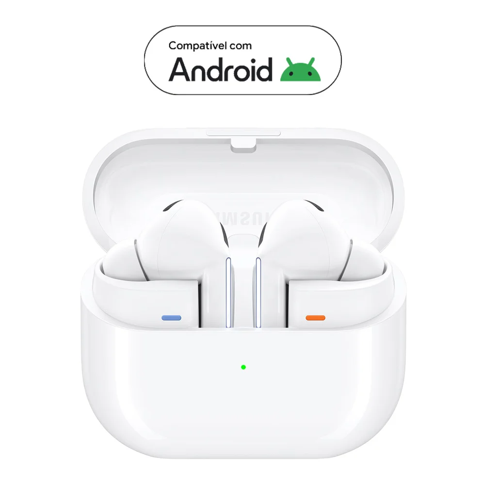 Imagem 3 de 5 do produto Samsung Galaxy Buds3 Pro, Fone De Ouvido Sem Fio, Cancelamento De Ruído Inteligente, Galaxy Ai Branco