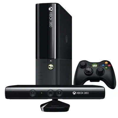 XBOX 360 Super Slim 250gb + Kinect Standard Preto