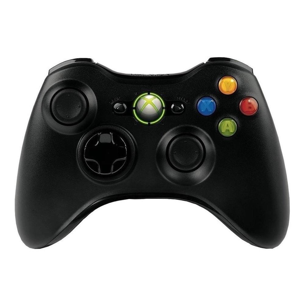 Microsoft XBOX 360 Slim 3.0 500gb Standard Preto 100 Jogos + 2 Controles Microsoft XBOX 360 Slim 3.0 500gb Standard Preto 100 Jogos + 2 Controles