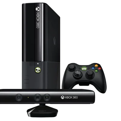 XBOX 360 Super Slim 4gb + Kinect Standard Preto