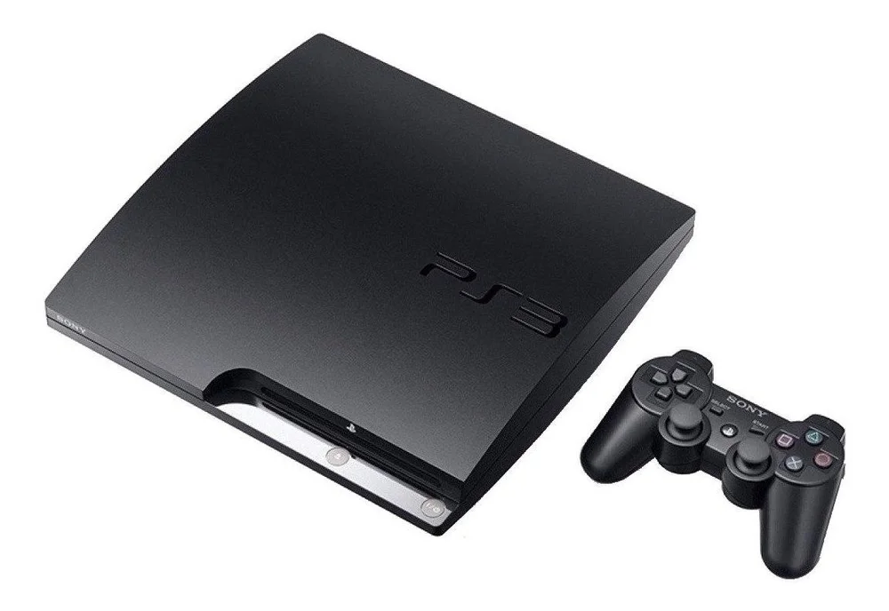 Imagem 1 de 3 do produto Sony Playstation 3 Slim 120GB Standard Cor Charcoal Black