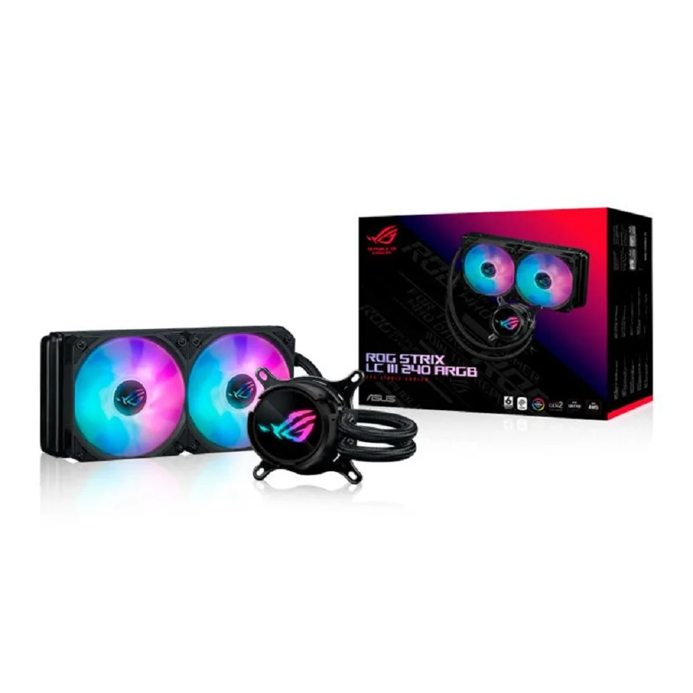 Water Cooler Asus  Rog Strix Lc Iii 240 ARGB 90rc00s1-m0uay0 4