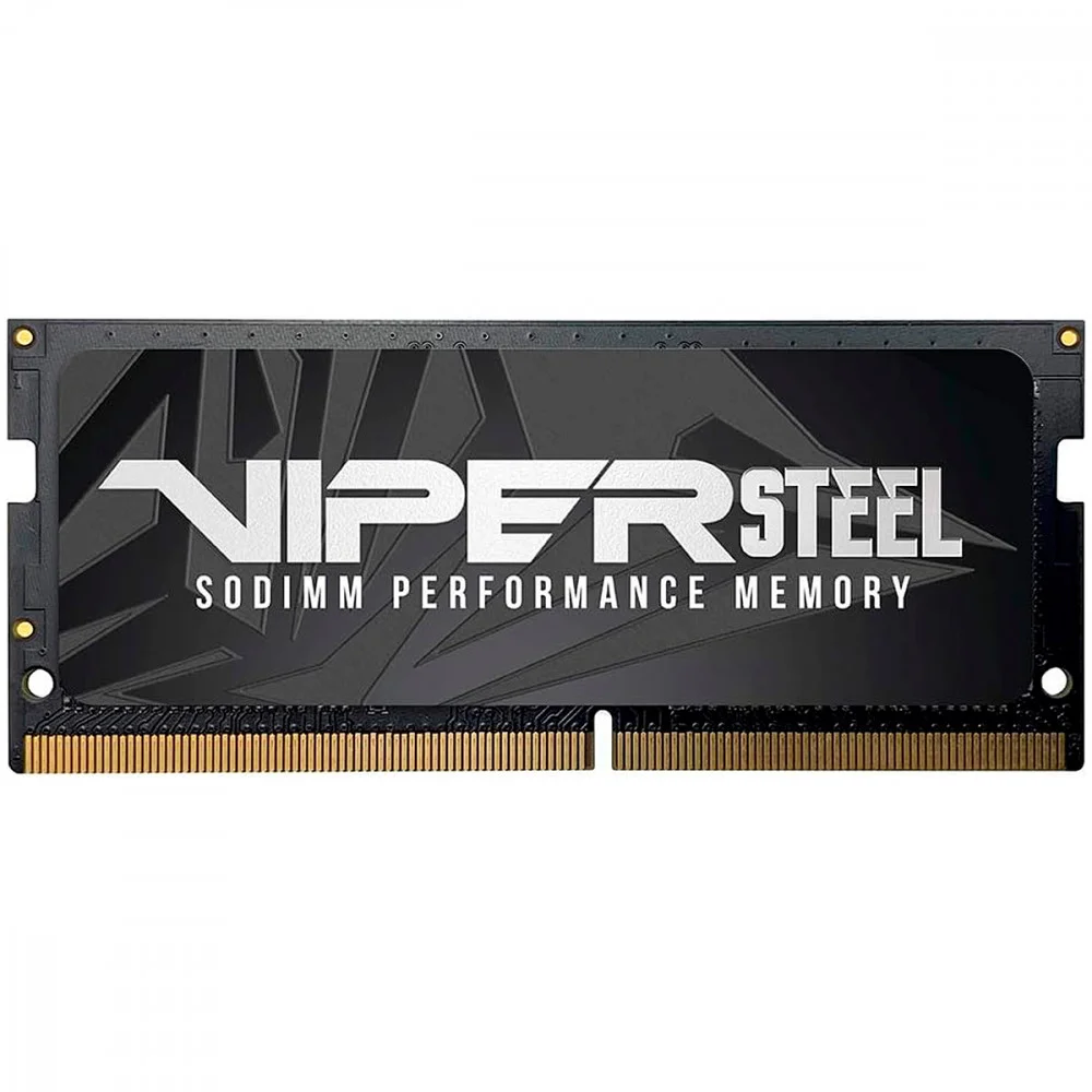 Memória Para Notebook Patriot Viper Steel 16gb 3200mhz Ddr4 Cl18 Preto