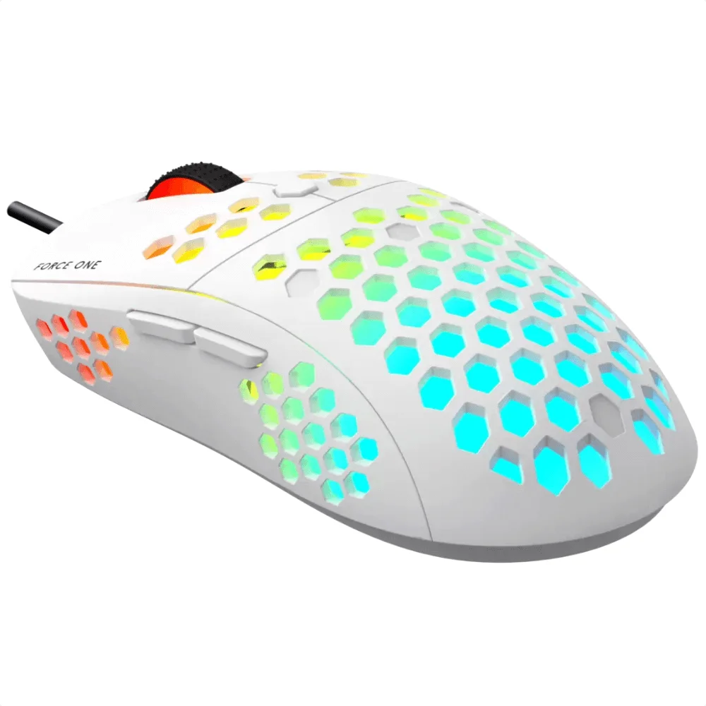 Mouse Gamer Force One Supernova 20.000 Dpi - RGB