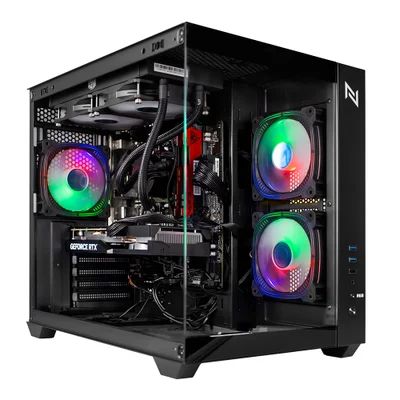 PC Gamer Neologic AMD Ryzen 5-5600gt, 16GB RAM, Radeon Vega 7, SSD 480GB M.2, 500W 80 Plus, Gabinete Aquario Black Com 3 Fans ARGB - Nli87564