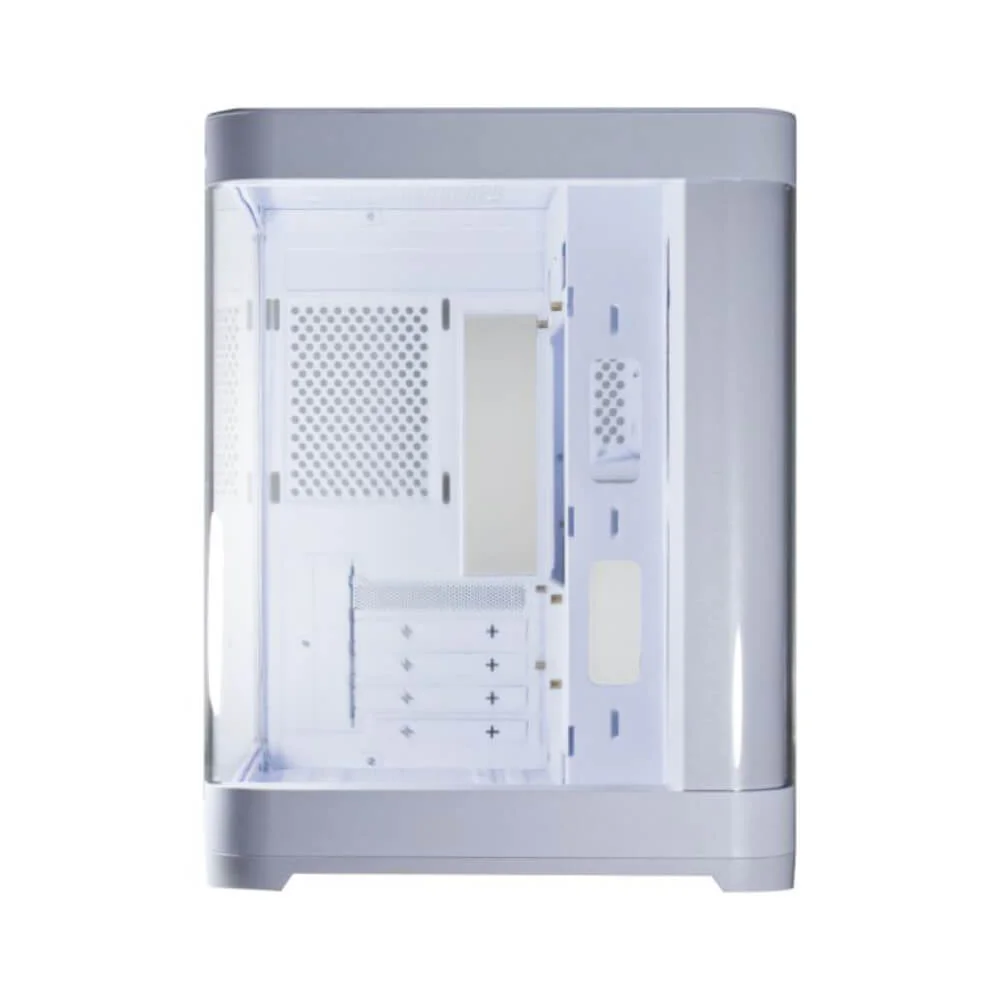 Imagem 2 de 5 do produto Gabinete Gamer K-mex Aqua Curva Cg-w1ag Branco Mid Tower Vidro Temperado M-atx White - Cgw1agrh002cb0x