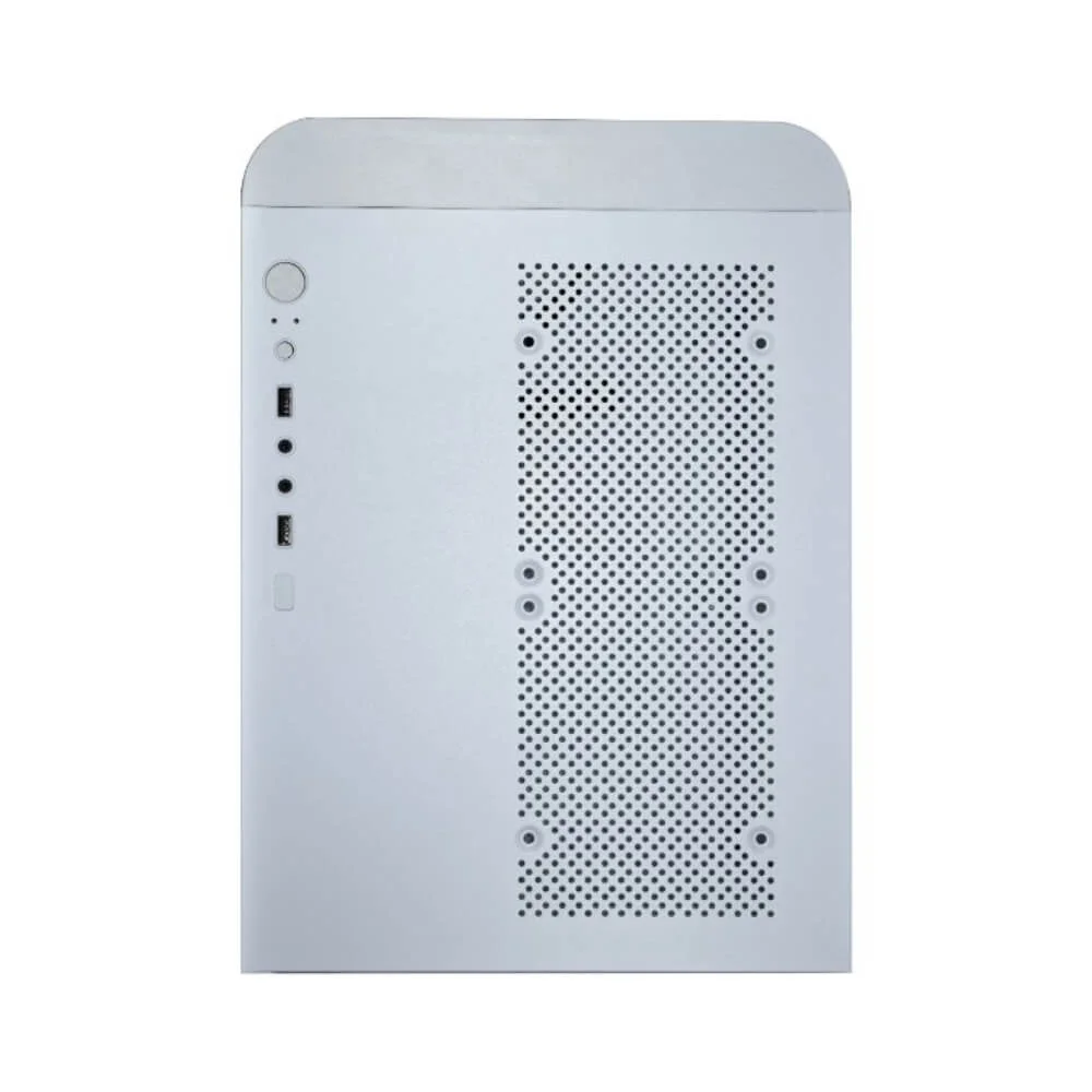 Imagem 5 de 5 do produto Gabinete Gamer K-mex Aqua Curva Cg-w1ag Branco Mid Tower Vidro Temperado M-atx White - Cgw1agrh002cb0x