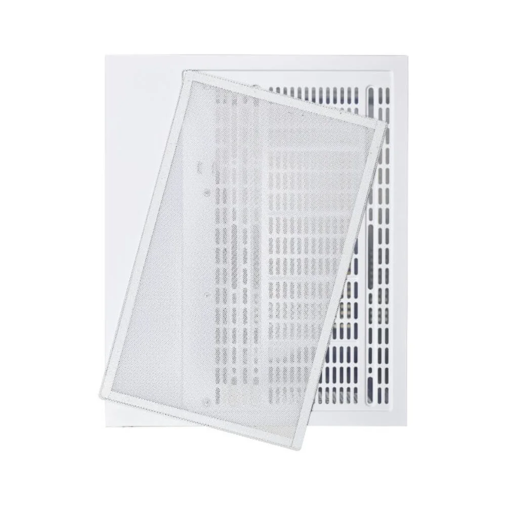 Imagem 3 de 5 do produto Gabinete Gamer K-mex Aqua Micro Cg-w2sb White Mini Tower Vidro Temperado M-atx - Cgw2sbrh002cb0x