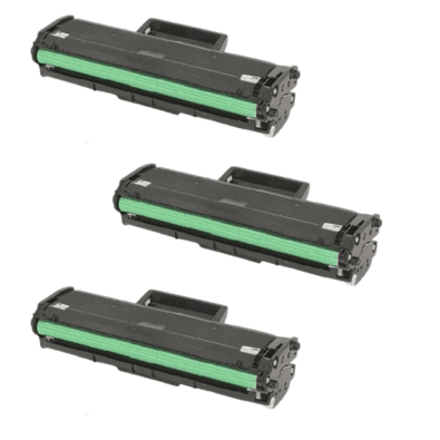 3x Toner Samsung M2070w M2020w M2020 M2070 D111s Compatível - Preto