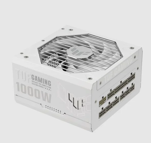Fonte Asus Tuf Gaming 1000w 80 Plus Gold Full Modular - Tuf-gaming-1000g-white