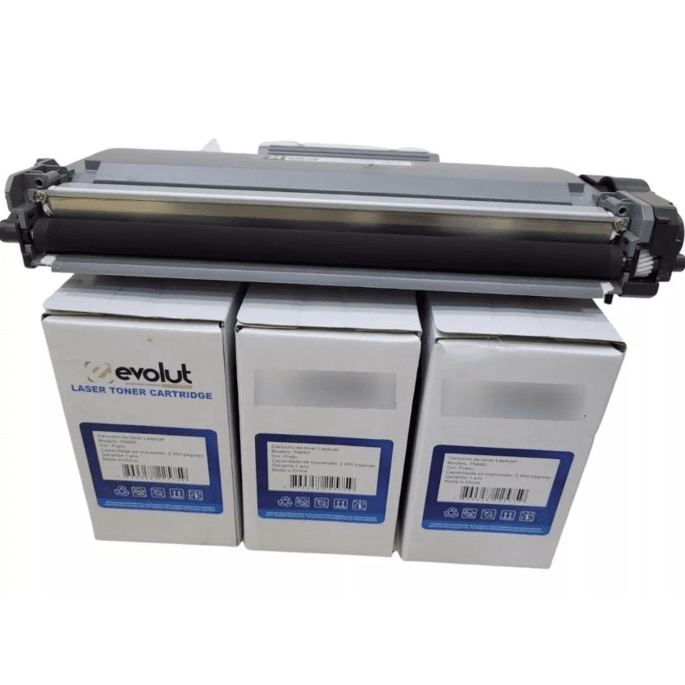 Toner Compatível Brother TN2370/TN660 2.6K Evolut Supreme - view 2