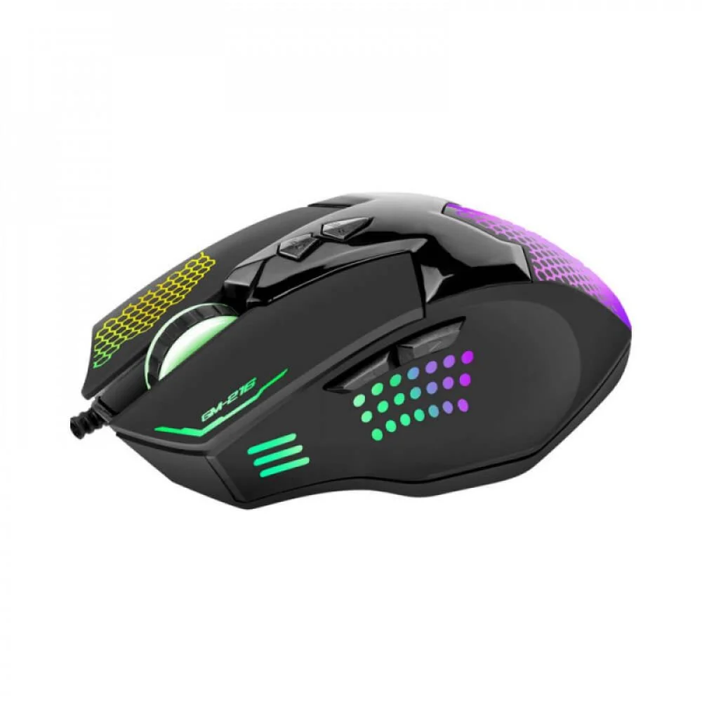 Mouse Gamer Xtrike Me GM216, Com Fio, 3600 DPI, 7 Botões, Preto Mouse Gamer Xtrike Me GM216, Com Fio, 3600 DPI, 7 Botões, Preto