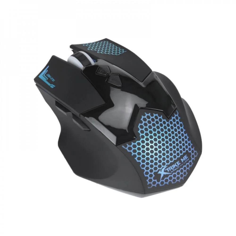 Mouse Gamer Xtrike Me GM216, Com Fio, 3600 DPI, 7 Botões, Preto Mouse Gamer Xtrike Me GM216, Com Fio, 3600 DPI, 7 Botões, Preto