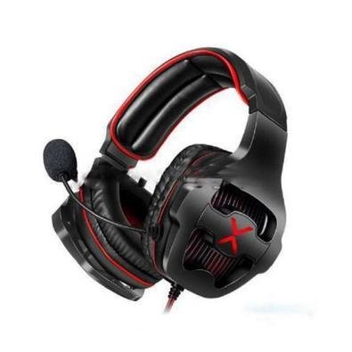 Headset Gamer Exbom Hf-g650, Vermelho E Preto