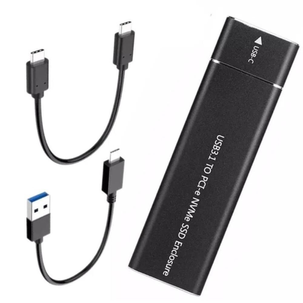Case Para SSD M.2 Externo Tipo C/usb 3.0 Para Nvme F3 Cs-nvm