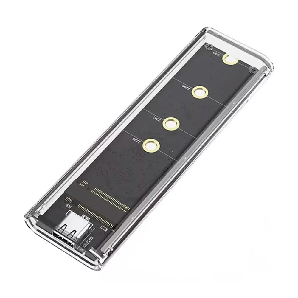 Case Para SSD M.2 Externo Tipo C/usb 3.0 Para Nvme Transparente F3 Cs-adpt-ngff/NVME Case Para SSD M.2 Externo Tipo C/usb 3.0 Para Nvme Transparente F3 Cs-adpt-ngff/NVME